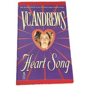 VC Andrews Heart Song Paperback Novel Mystery Book Fiction Logan Family Series